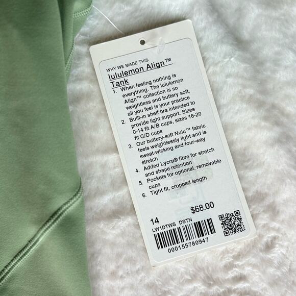 Lululemon Athletica Align Tank in Desert Green - Picture 3 of 6